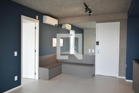 Sala/Cozinha de apartamento para alugar com 1 quarto, 47m² em Vila Clementino, São Paulo