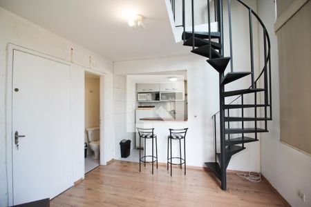 Sala de apartamento para alugar com 1 quarto, 50m² em Jardim Paulista, São Paulo