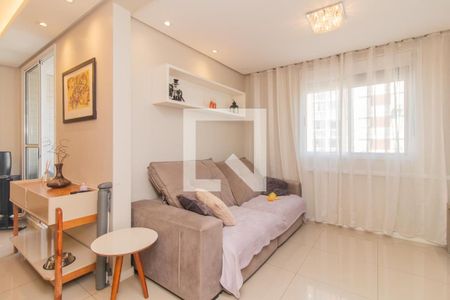 Sala de apartamento à venda com 2 quartos, 65m² em Cristal, Porto Alegre