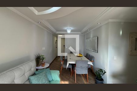 Sala - Sala de Jantar  de apartamento à venda com 3 quartos, 64m² em Vila Sao Pedro, Santo André