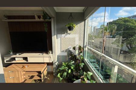 Sala - Sala de Jantar Varanda de apartamento à venda com 3 quartos, 64m² em Vila Sao Pedro, Santo André