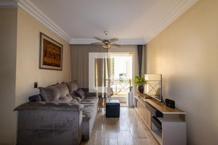 Sala de apartamento à venda com 2 quartos, 80m² em Mansões Santo Antônio, Campinas