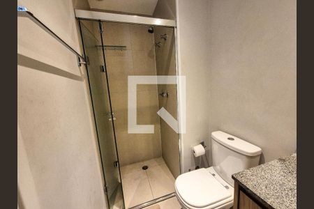 Banheiro de apartamento à venda com 1 quarto, 24m² em Centro Histórico de São Paulo, São Paulo