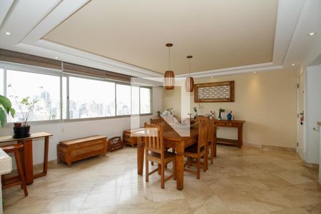 Sala de Jantar de apartamento à venda com 5 quartos, 230m² em Pinheiros, São Paulo