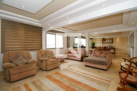 Sala de Estar de apartamento à venda com 5 quartos, 230m² em Pinheiros, São Paulo