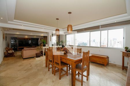 Sala de Jantar de apartamento à venda com 5 quartos, 230m² em Pinheiros, São Paulo