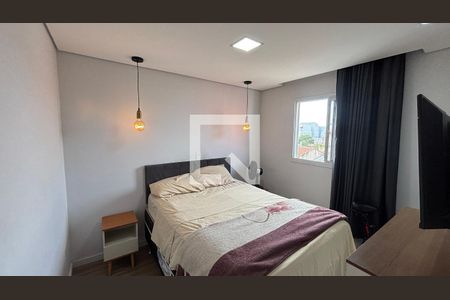 Suite de apartamento à venda com 2 quartos, 56m² em Vila Camilópolis, Santo André