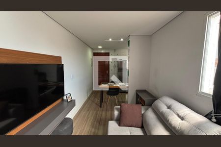 Sala - Sala de Jantar.  de apartamento à venda com 2 quartos, 56m² em Vila Camilópolis, Santo André