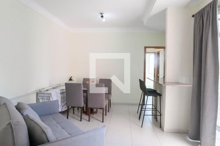 sala de apartamento à venda com 2 quartos, 54m² em Carmo, Belo Horizonte