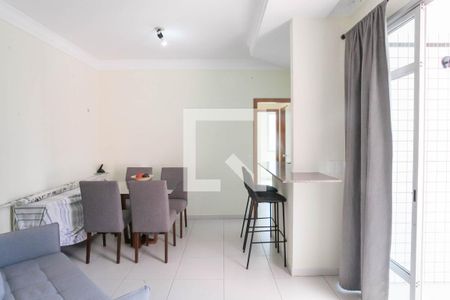 sala de apartamento à venda com 2 quartos, 54m² em Carmo, Belo Horizonte