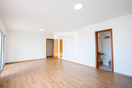 Sala de apartamento para alugar com 3 quartos, 138m² em Vila Valparaíso, Santo André