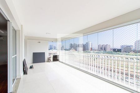 Varanda de apartamento para alugar com 3 quartos, 162m² em Barra Funda, São Paulo