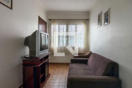 Sala de apartamento para alugar com 1 quarto, 70m² em Aviação, Praia Grande