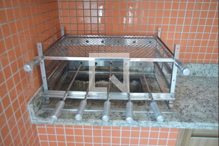 Varanda gourmet de apartamento à venda com 3 quartos, 100m² em Vila Assunção, Santo André