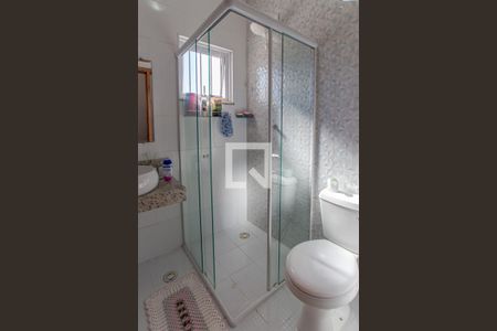Banheiro da Suíte 1 de casa à venda com 2 quartos, 100m² em Vila Germinal, São Paulo