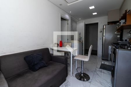 Sala de apartamento para alugar com 1 quarto, 29m² em Barra Funda, São Paulo