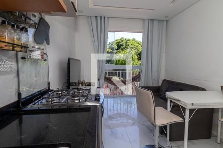 Sala de apartamento para alugar com 1 quarto, 29m² em Barra Funda, São Paulo