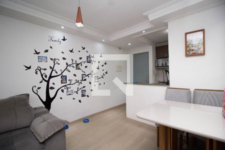 Sala de apartamento para alugar com 2 quartos, 48m² em Vila Jaraguá, São Paulo