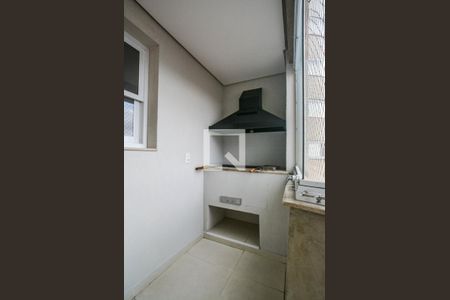 Varanda da Sala de apartamento à venda com 3 quartos, 126m² em Vila Scarpelli, Santo André