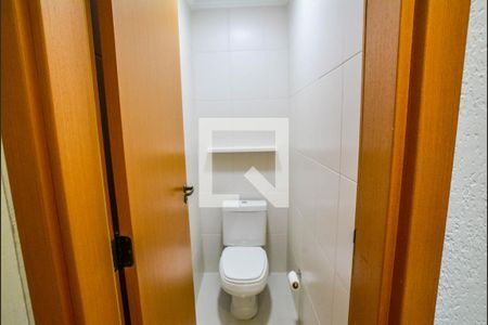 Lavabo de apartamento à venda com 3 quartos, 126m² em Vila Scarpelli, Santo André
