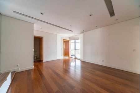 Sala de apartamento à venda com 3 quartos, 126m² em Vila Scarpelli, Santo André