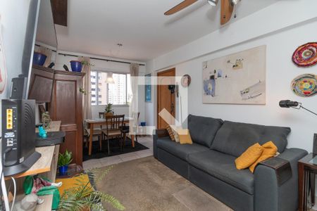 Sala de apartamento à venda com 2 quartos, 58m² em Lapa, São Paulo