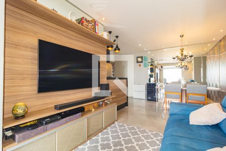 Sala de Estar de apartamento à venda com 3 quartos, 74m² em Belenzinho, São Paulo