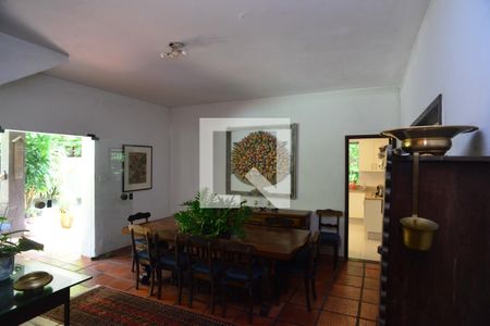 Sala de casa de condomínio à venda com 6 quartos, 534m² em São Conrado, Rio de Janeiro