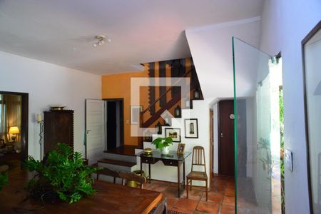Sala de casa de condomínio à venda com 6 quartos, 534m² em São Conrado, Rio de Janeiro
