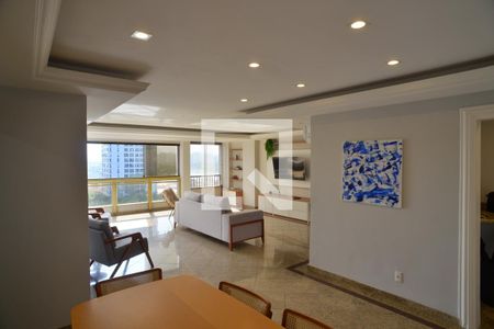 Sala de apartamento para alugar com 3 quartos, 138m² em Barra da Tijuca, Rio de Janeiro