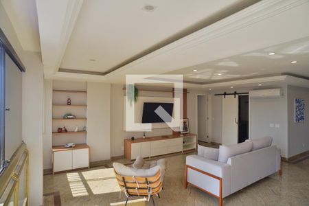 Sala de apartamento para alugar com 3 quartos, 138m² em Barra da Tijuca, Rio de Janeiro