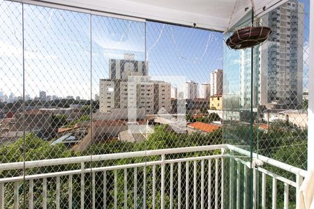 Varanda da Sala de apartamento à venda com 3 quartos, 59m² em Alto da Mooca, São Paulo