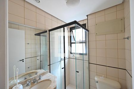 Banheiro Social  de apartamento à venda com 1 quarto, 28m² em Vila Monte Alegre, São Paulo