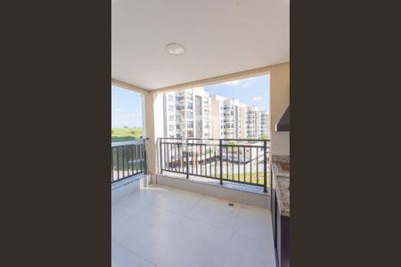 Varanda Gourmet de apartamento à venda com 3 quartos, 91m² em Swiss Park, Campinas