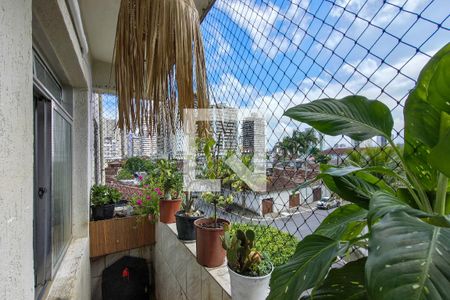 Sacada  de apartamento para alugar com 1 quarto, 30m² em Canto do Forte, Praia Grande