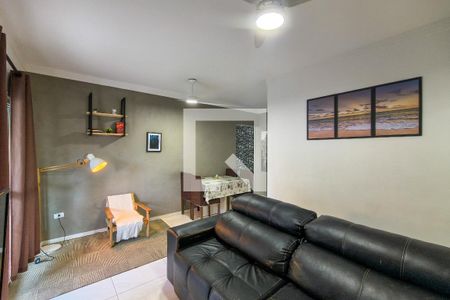 Sala de apartamento para alugar com 2 quartos, 86m² em Canto do Forte, Praia Grande