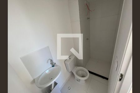 Banheiro de apartamento à venda com 1 quarto, 26m² em Jardim Imperador (zona Leste), São Paulo