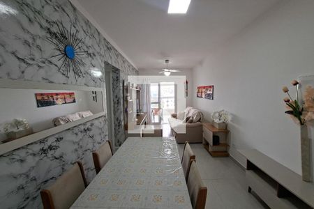Sala de apartamento para alugar com 2 quartos, 80m² em Aviação, Praia Grande