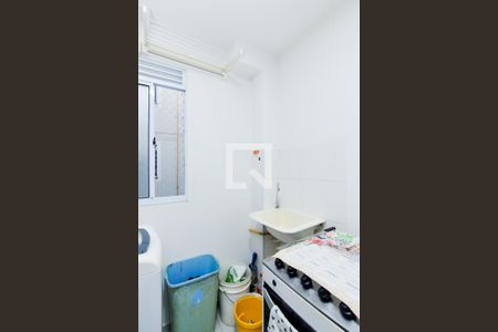 Cozinha e Área de Serviço de apartamento à venda com 2 quartos, 43m² em Jardim Rosa de Franca, Guarulhos