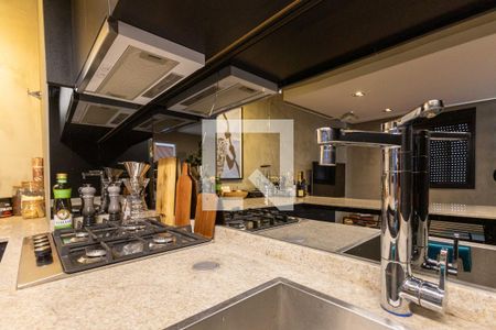 Sala integrada com Cozinha de apartamento à venda com 1 quarto, 34m² em Jurubatuba, São Paulo