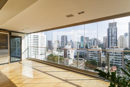 Sala de apartamento para alugar com 2 quartos, 166m² em Vila Nova Conceição, São Paulo