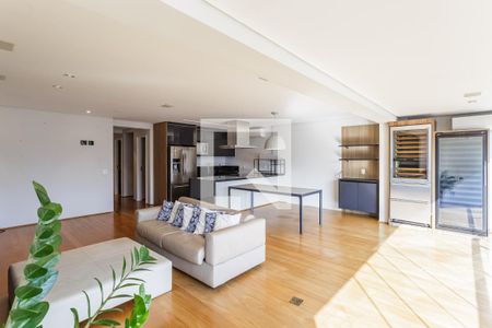 Sala de apartamento para alugar com 2 quartos, 166m² em Vila Nova Conceição, São Paulo