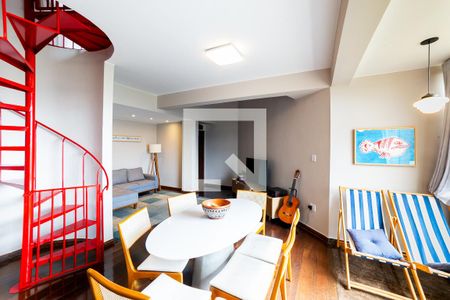 Sala de apartamento à venda com 4 quartos, 140m² em Floresta, Belo Horizonte