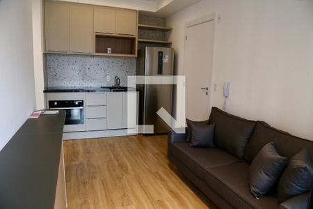Sala de apartamento para alugar com 1 quarto, 32m² em Jardim das Acacias, São Paulo