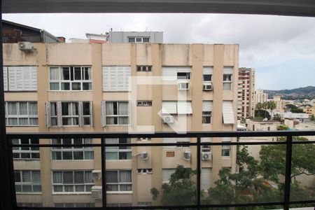 Vista da Sala de apartamento à venda com 2 quartos, 74m² em Petrópolis, Porto Alegre