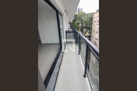 Sacada da Sala de apartamento à venda com 2 quartos, 74m² em Petrópolis, Porto Alegre