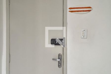 Fechadura eletrônica  de apartamento para alugar com 1 quarto, 40m² em Guilhermina, Praia Grande