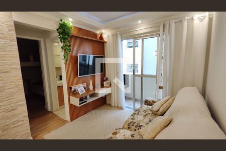 Sala de apartamento à venda com 2 quartos, 48m² em Vila Carmosina, São Paulo