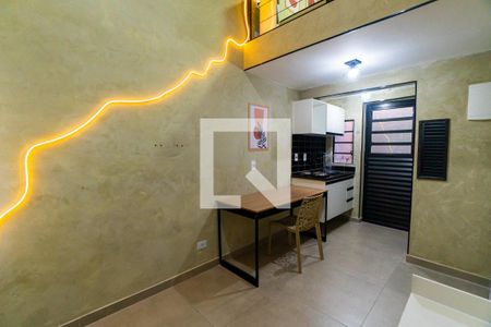 Sala/Cozinha de apartamento para alugar com 1 quarto, 27m² em Parque Jabaquara, São Paulo