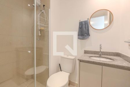 Banheiro de apartamento à venda com 1 quarto, 26m² em Bela Vista, São Paulo